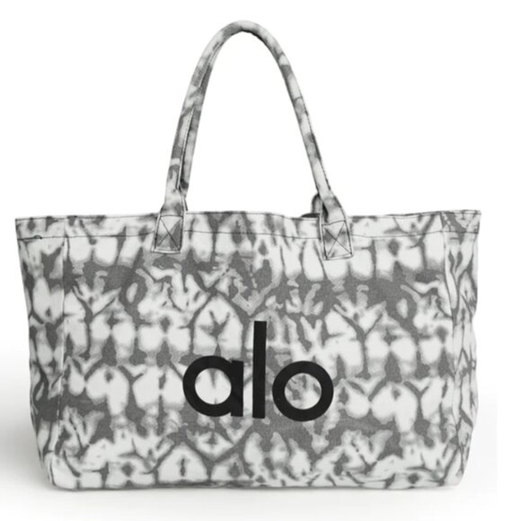 ALO Yoga Handbags - Alo yoga iconic shopper tote grey tie dye durable casual travel minimalistcore